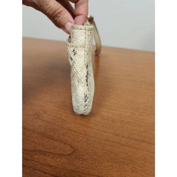 Coach Kristin Embossed Python Snakeskin Wristlet/Clutch. (PF) - Picture 7 of 9